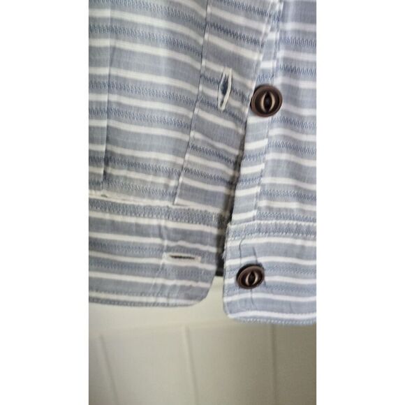 Dakota Grizzly Men’s Shirt Blue/ White Long Sleeve Button Down XL - Picture 4 of 9